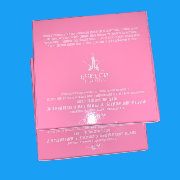 NWT 2 x Jeffree Star Chameleon Fetish Pressed Pigment Neon Eyeshadow Bundle - Picture 6 of 8